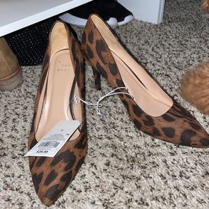 NWT A New Day Cheetah Print Heels